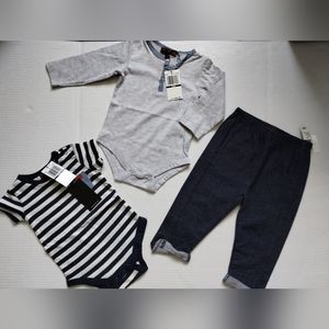 New with Tags 7 for all Mankind Matching Set Size 6-9 months